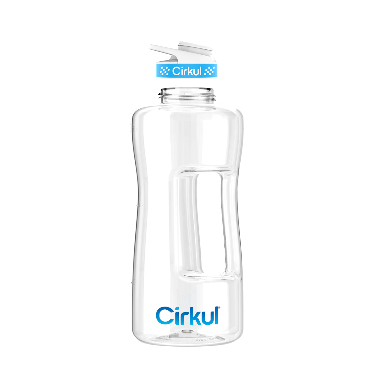 62oz. Plastic Bottle & Comfort Grip Lid